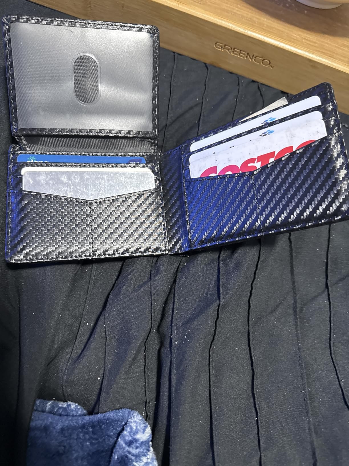 Wallet for Men AirTag Slim RFID Blocking Leather Bifold Gift Box customer photo 1