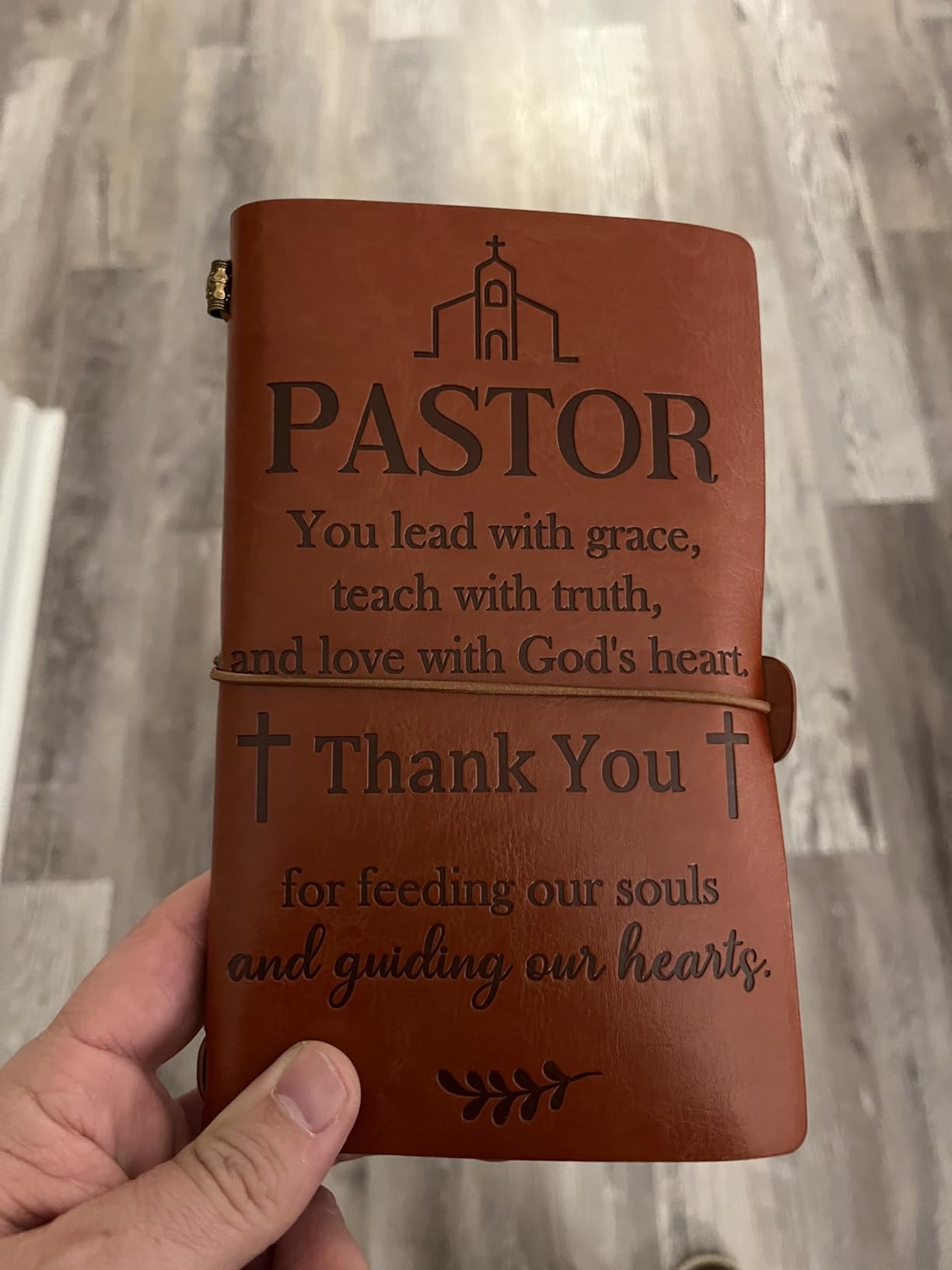 PRSTENLY Boss Gifts, Leather Journal Gifts for Boss Women Men | 140 Page Refillable Notebook Thank You Appreciation Farewell Christmas Birthday Bosses Day Gifts for Boss Lady Female Male customer photo 1