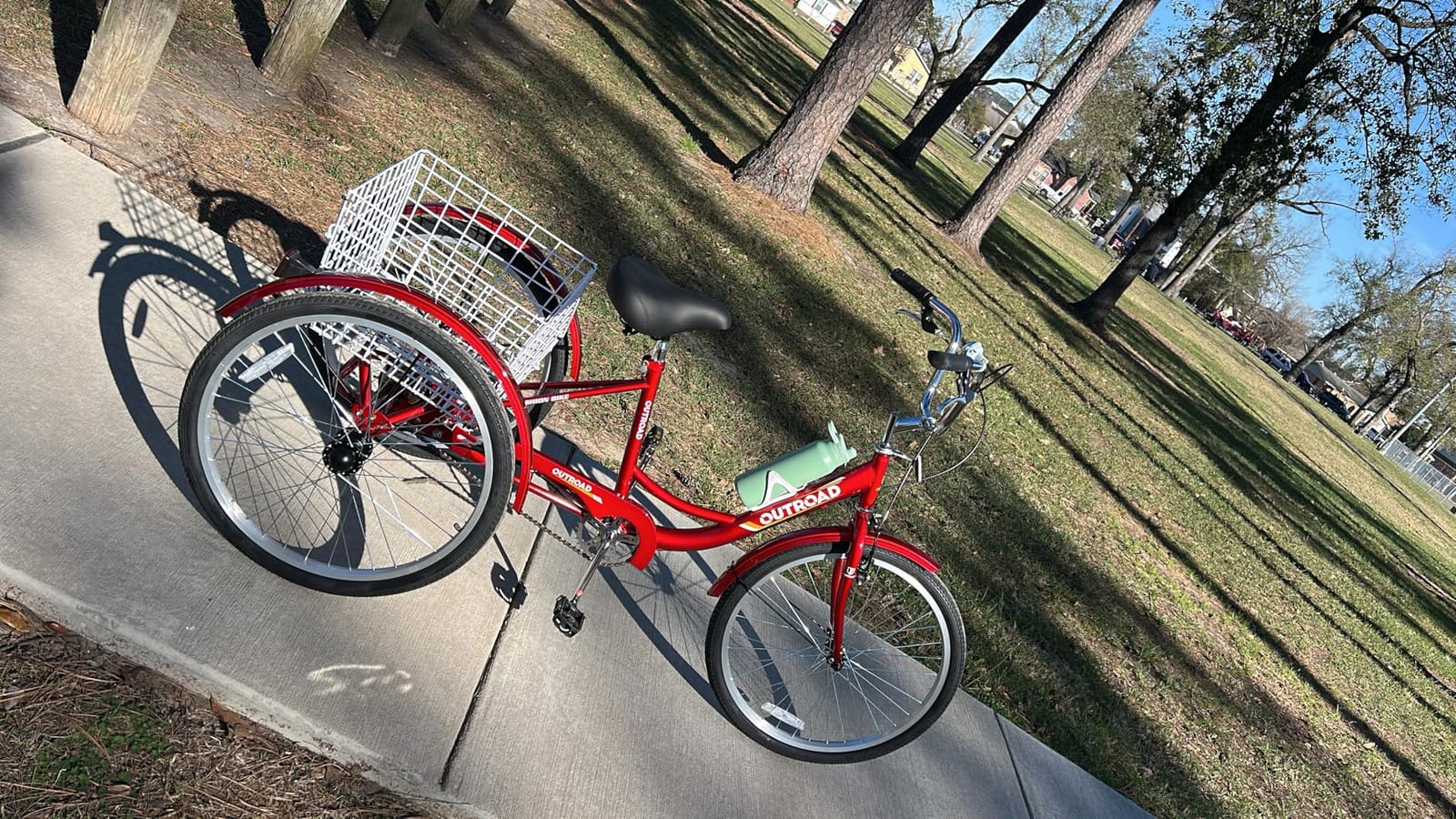 Max4out Adult Tricycle with Large Basket 24/26 Inch, Stable 3 Wheel Cruise Bicycle for Shopping, Beach and City Trike Perfect for Men, Women, Seniors customer photo 1