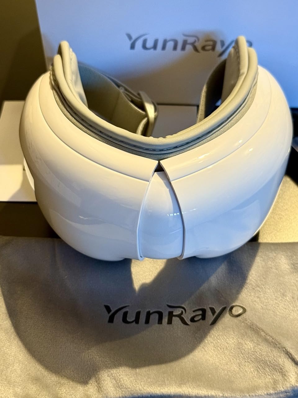 Eye Massager with Bluetooth Music, Heat Therapy, Air Pressure & Vibration - Rechargeable for Eye Fatigue, Dry Eyes, Headache Relief, Gifts for Women/Men, Home/Office Use customer photo 1