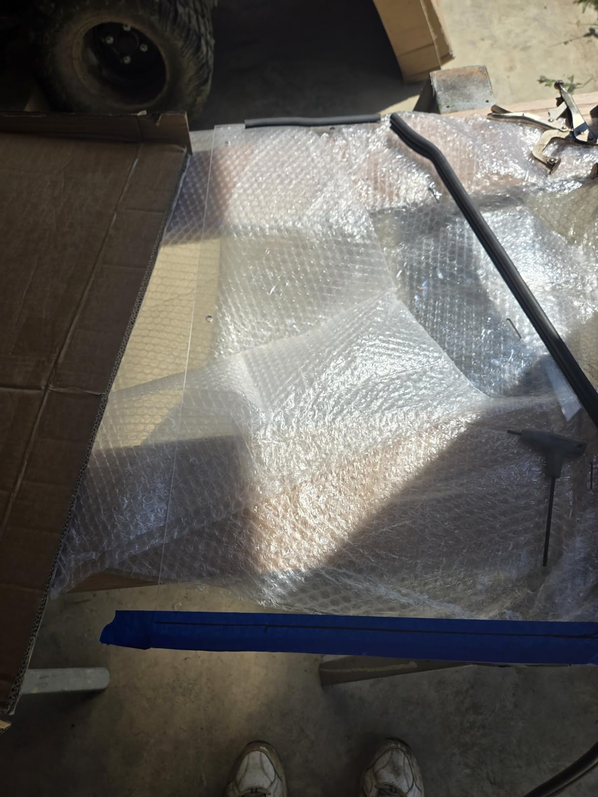 KEMIMOTO Vented Glass Windshield w/ Manual Wipers Compatible with Kawasaki Teryx KRX 1000 2020-2026 & Teryx KRX 4 1000 2023-2026 customer photo 2