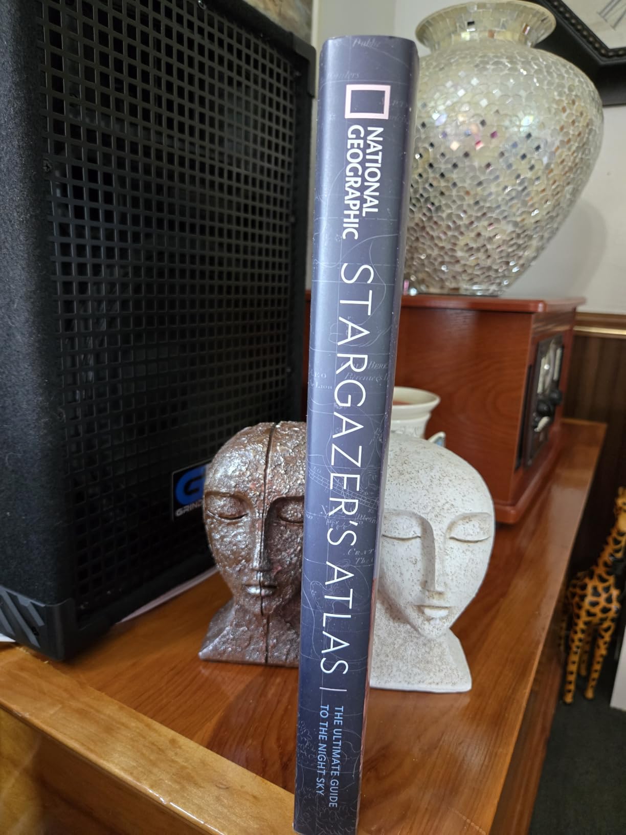 Heavy Duty Bookends for Heavy Books, Book Ends for Shelves, Unique Decorative Book Ends, Aesthetic Bookshelf Decor, Modern Home Decor Sculptural Book Holder/Book Stoppers, The Tranquil Faces customer photo 2