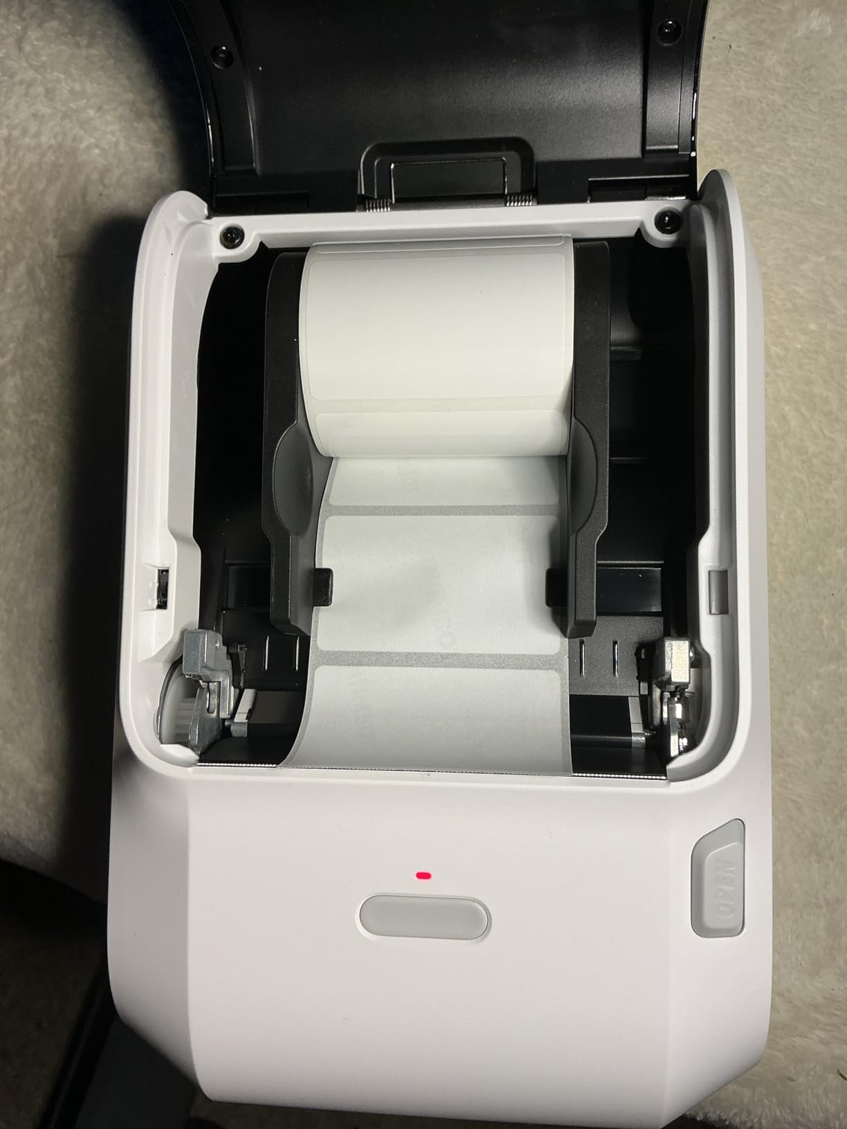 NIIMBOT M3 Label Maker Machine with Tape, 3'' Bluetooth Label Printer | Thermal Transfer Sticker Printer for Small Business, Cable, Equipment, Works with Phones & PC(Not for 4x6 Shipping Label) customer photo 1