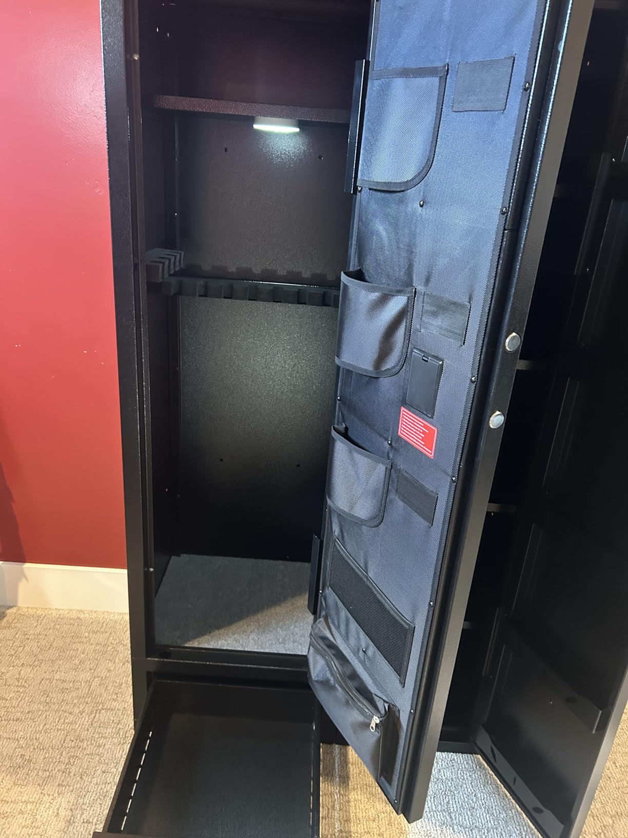 KAER Ammo Cabinet 59-Inch Tall Gun Cabinet Ammo Safe for Home Safes Use Quick Access with Ammunition Compartment and Removable Shelves Guns Accessories customer photo 1