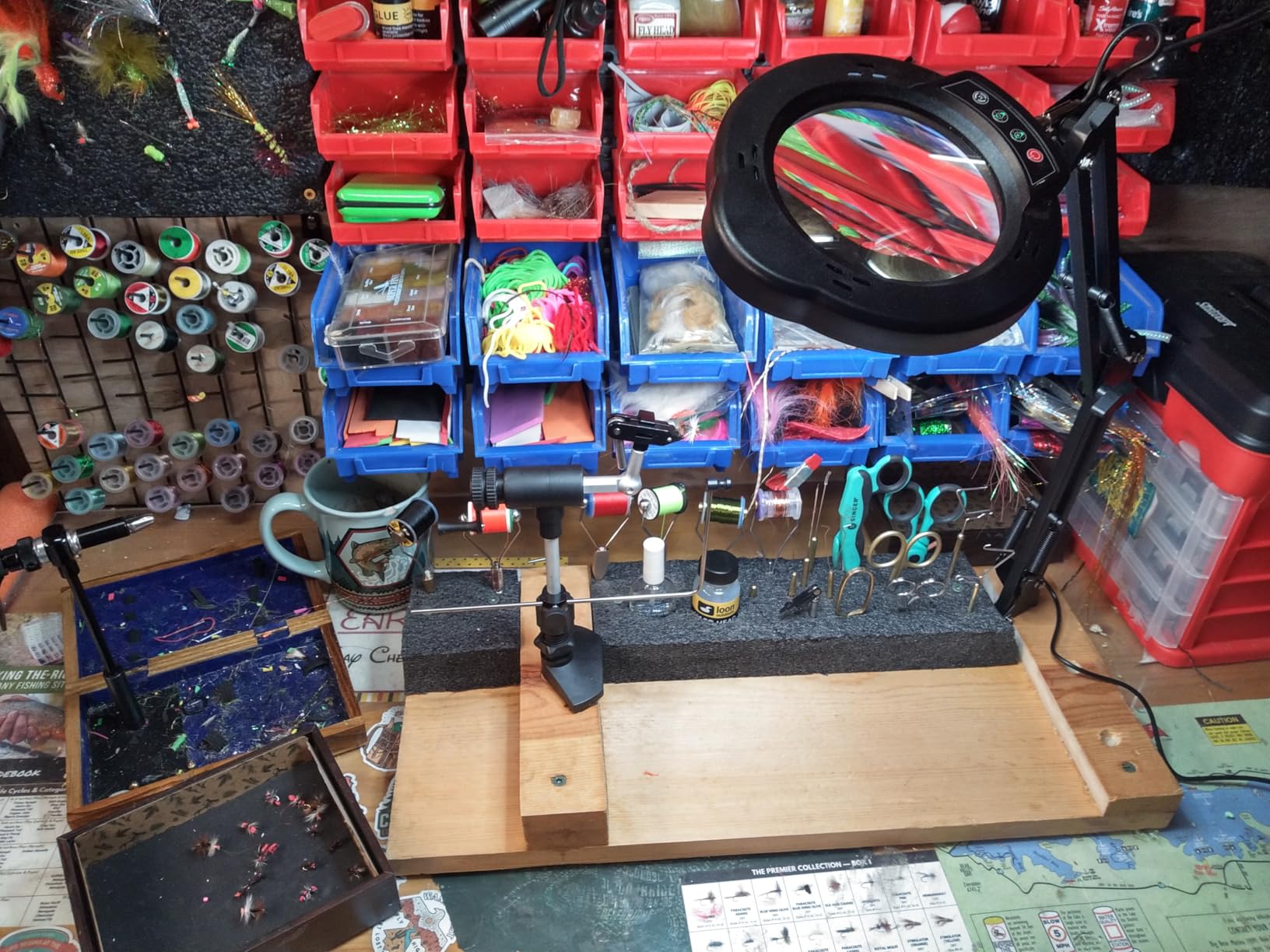 MicroGrip II Generation Rotary Fly Tying Vise - Complete Vise, Tools & Materials for Professional-Quality Flies (MicroGrip Pro Kit) customer photo 1