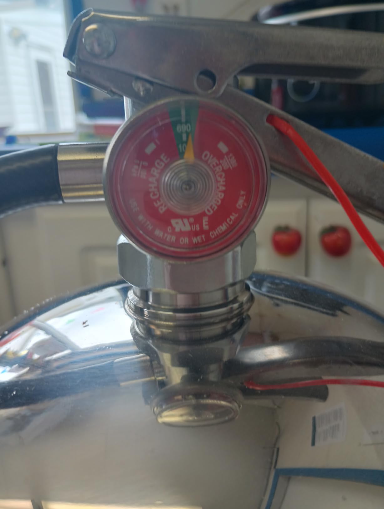 Strike First SF-6LK 6 Liter Wet Chemical Class A K Fire Extinguisher, Ideal for Kitchen USE customer photo 2