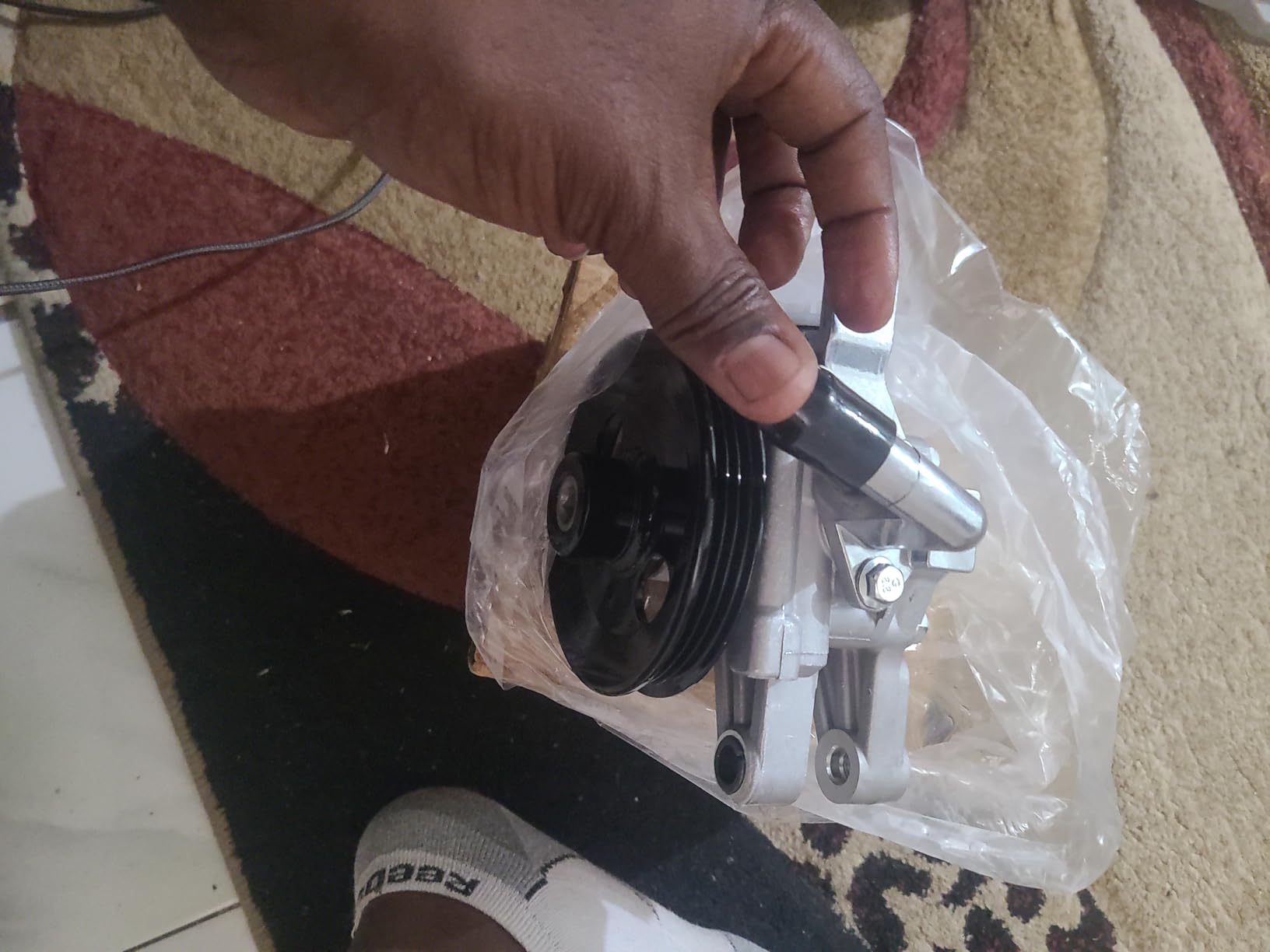 21-5441 Power Steering Pump Fits for 2004-2008 TL 3.2L | Power Steering Pump with Pulley for 2005-2008 Pilot 3.5L, OE-Quality Power Assist Pump, Replace OE 56110PVJA01 customer photo 2