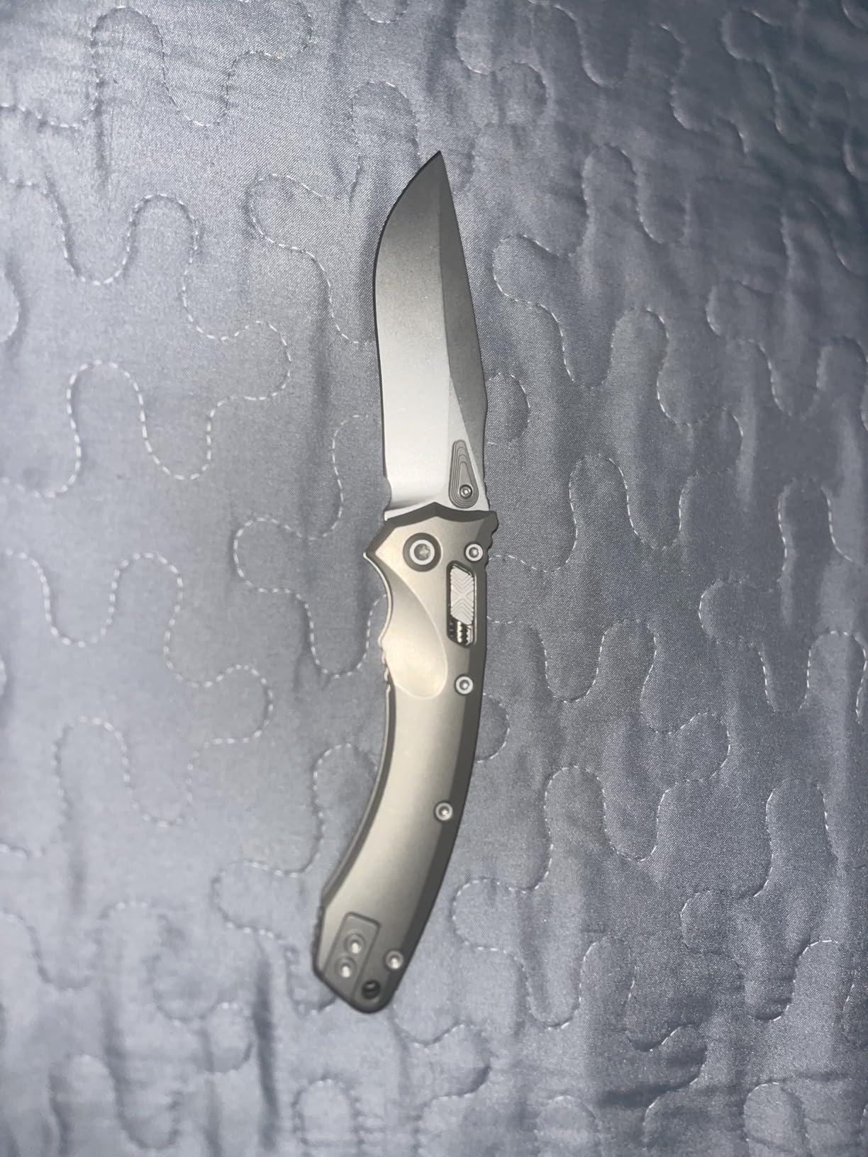 M390 Folding Pocket Knife, Titanium Handle, Crossbar Lock, Outdoor EDC Knife customer photo 2