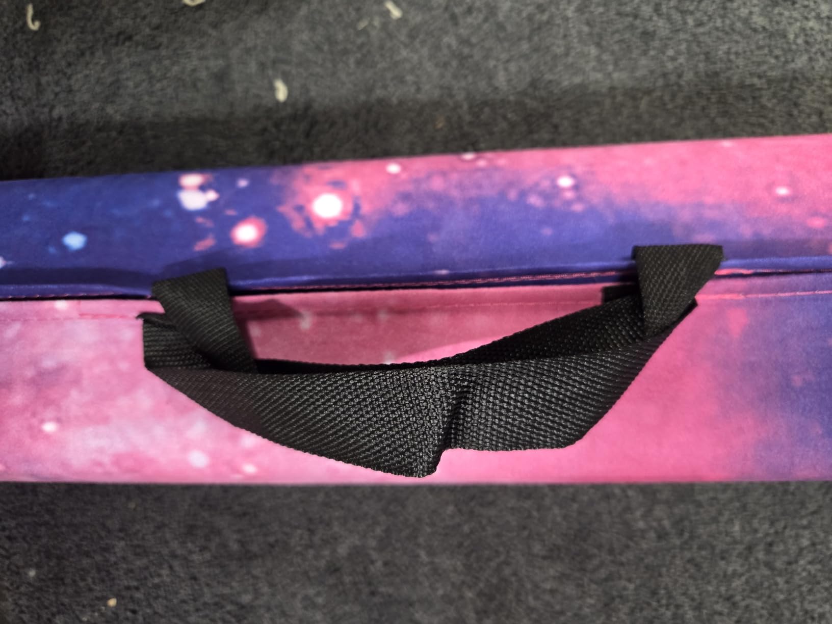 6FT/8FT/9.5FT Folding Balance Beam for Kids Ages 3-12, Foldable Gymnastics Floor Beam-Extra Firm Suede Cover with Carrying Bag for Home-Gym Equipment for Toddler Teenager customer photo 2