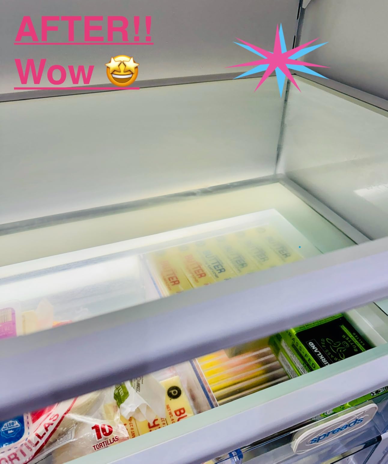 Oh Yuk Fridge Cleaner - Cleans Inside Refrigerator for Spotless, Food-Contact Safe Surfaces | Biodegradable, Vegan, Cruelty-Free | Effortlessly Lifts Sticky Messes & Dried-On Food | Spray Bottle customer photo 1
