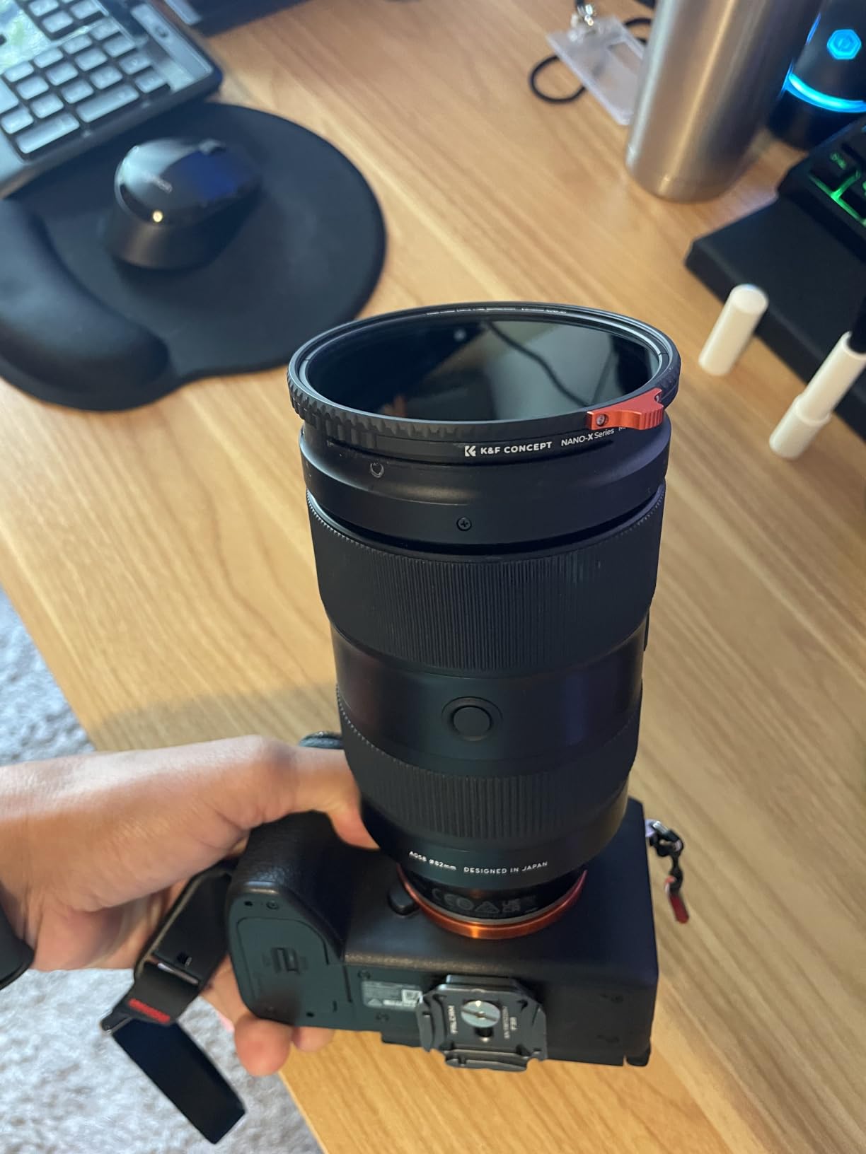 K&F CONCEPT 77mm True Color & Ultra Low Reflectivity ND2-32 Lens Filter | 1-5 Stops Variable ND with 28 Multi-Layer Coatings (Nano-X Series) customer photo 1