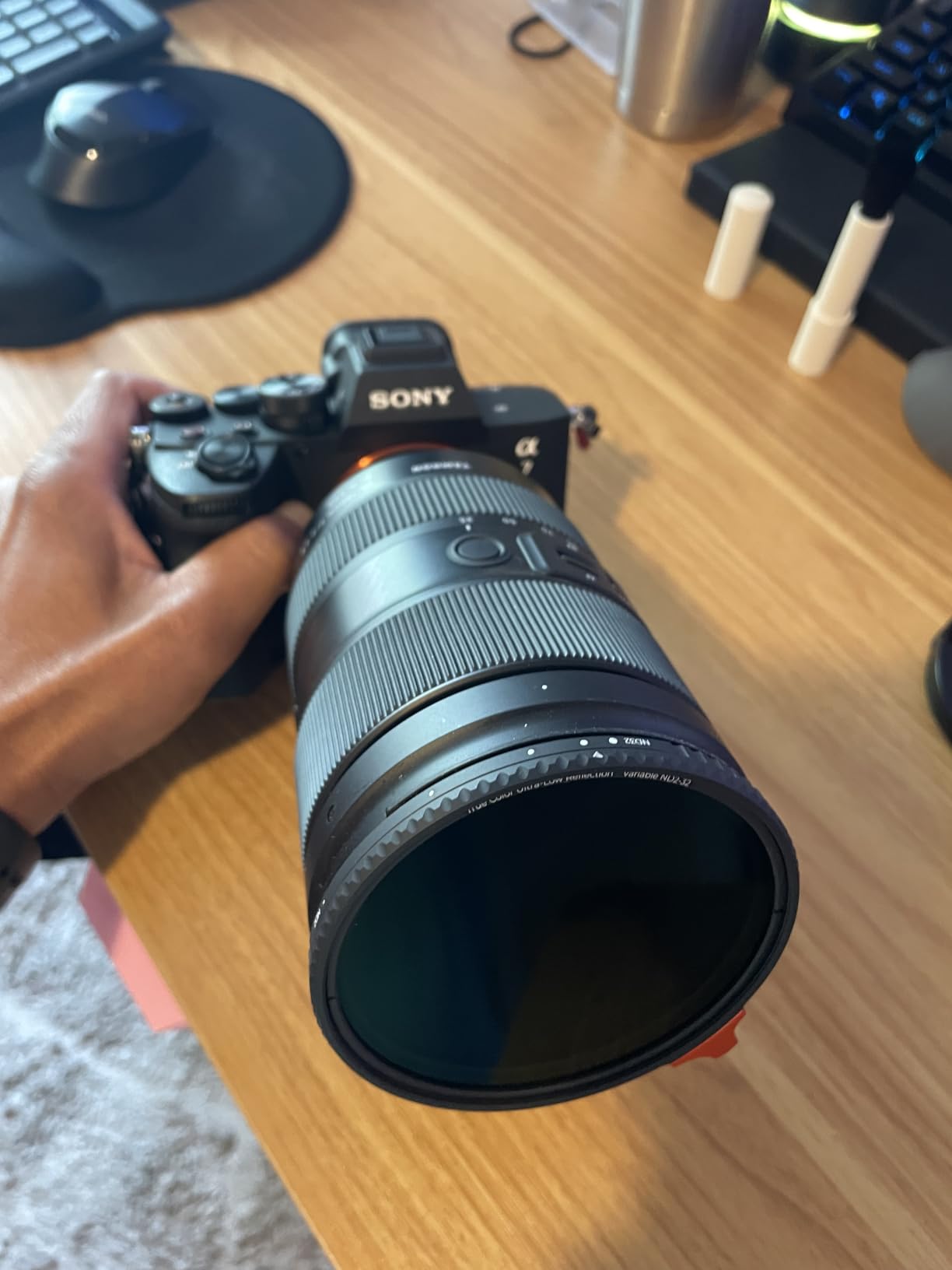 K&F CONCEPT 77mm True Color & Ultra Low Reflectivity ND2-32 Lens Filter | 1-5 Stops Variable ND with 28 Multi-Layer Coatings (Nano-X Series) customer photo 2