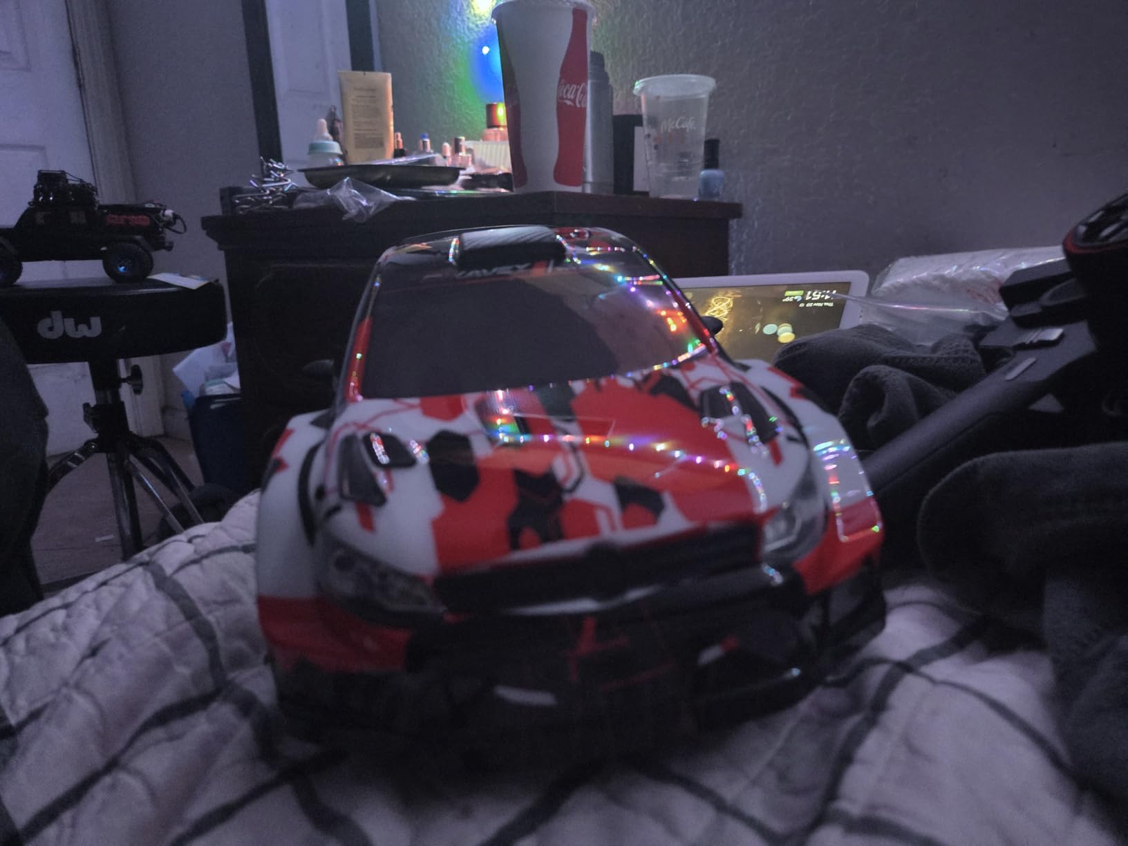 1:12 RC Rally Car Fast Max 50 MPH,Drift Adults RC Car | with Gyro 4X4,Brushless Fast RC Cars with 3S 2200 mAh Battery,Off-Road Remote Control Cars 4WD,for Racetrack & Mud-Red customer photo 1
