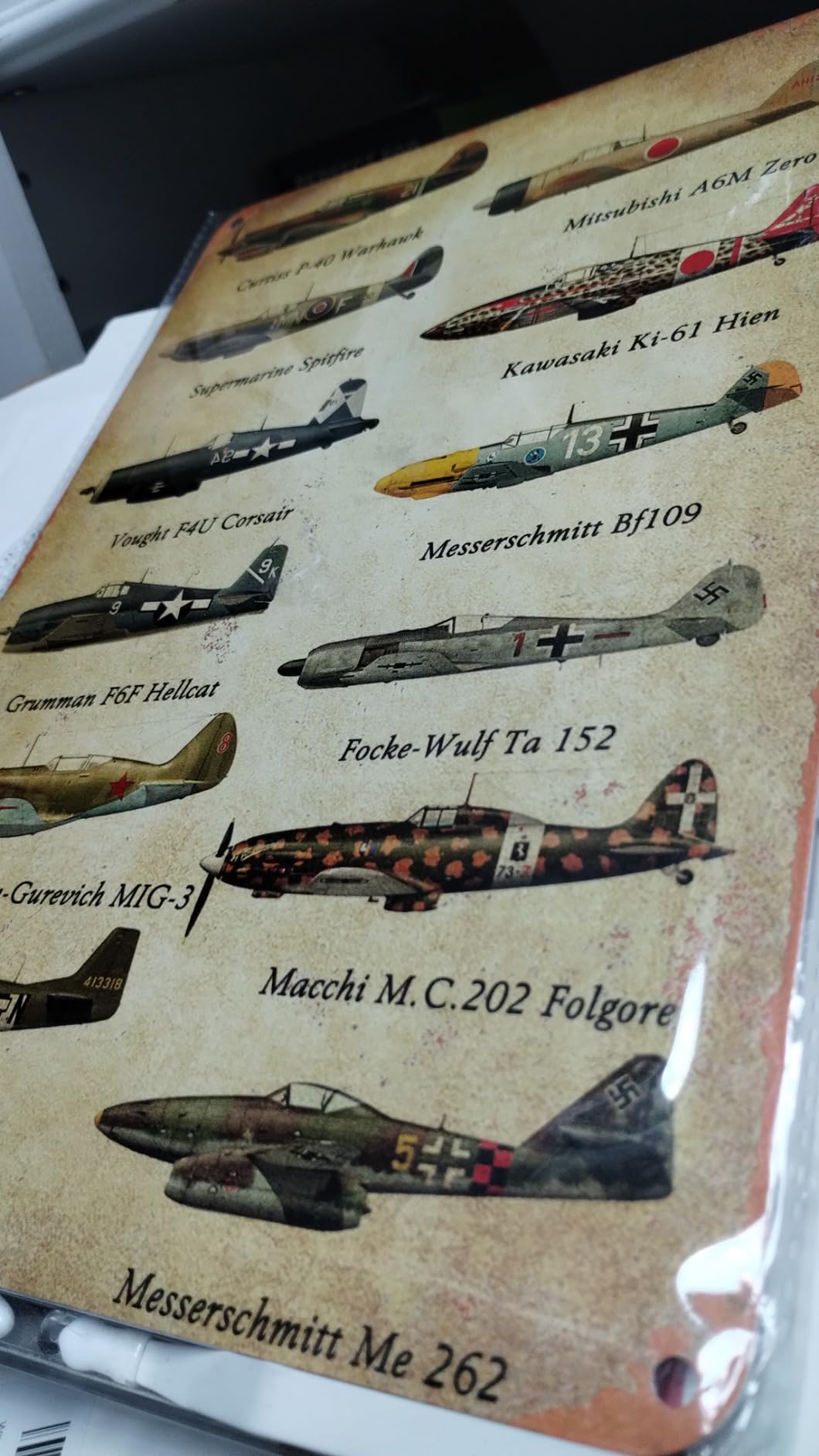 Vintage Aviation Decor Pilot Lounge Sign 12x8