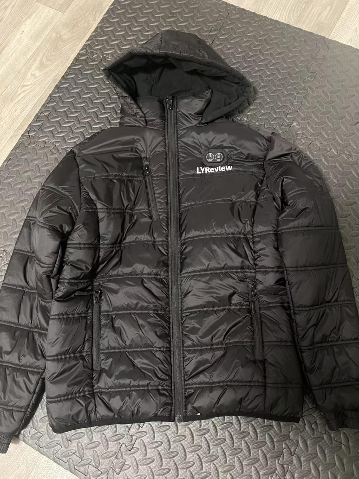 Unisex Heated Jacket with Battery Included, Outdoor Cozy Soft Waterproof Winter Heating Coat for Men and Women customer photo 2