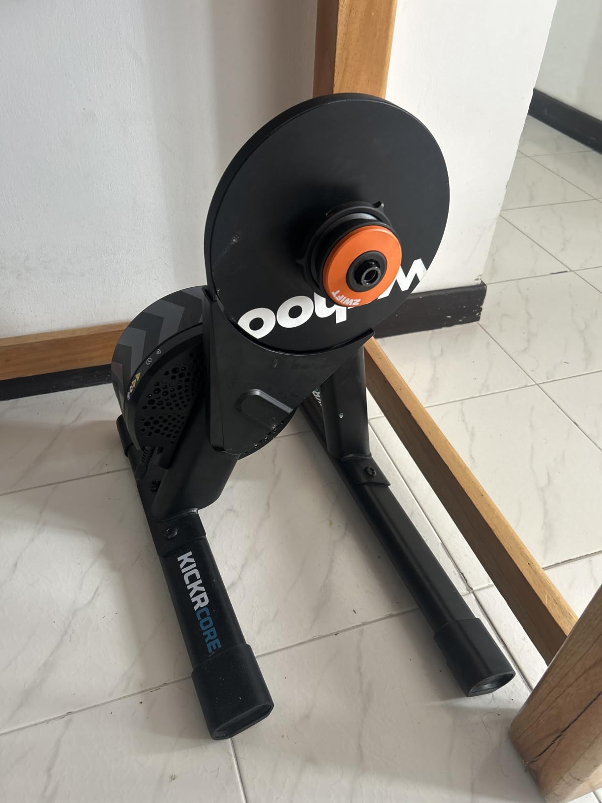 Wahoo Fitness KICKR CORE 2 ZWIFT COG and Click - Orange Cog 3rd Generation customer photo 2
