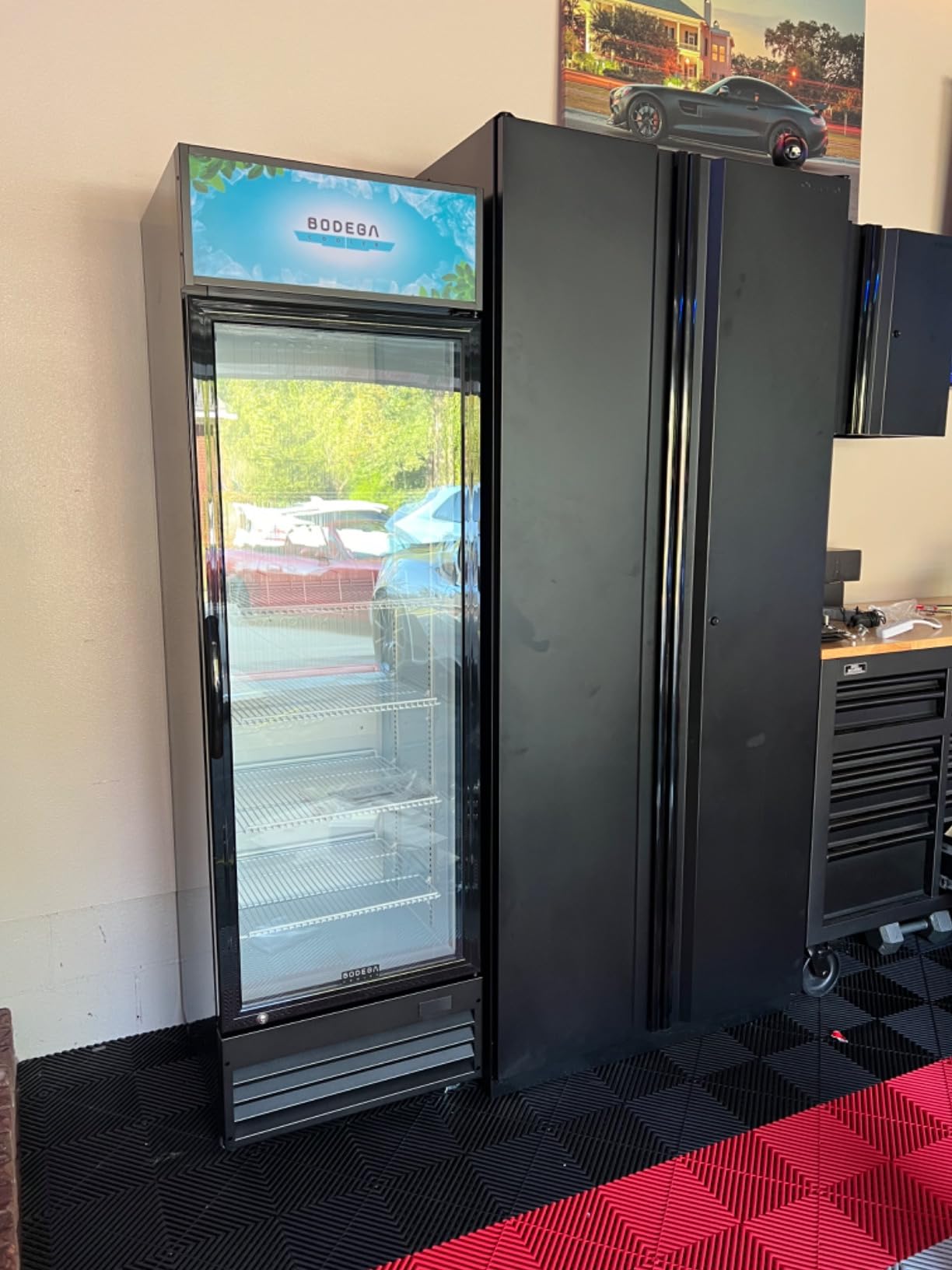 BODEGA 10 Cu.Ft Commercial Beverage Refrigerator with Interior LED | 240 Cans & 120 Bottles Display Refrigerator, 7-Level Quiet Cooling, Auto Defog Tempered Glass Door for Store, Bar, Office customer photo 1