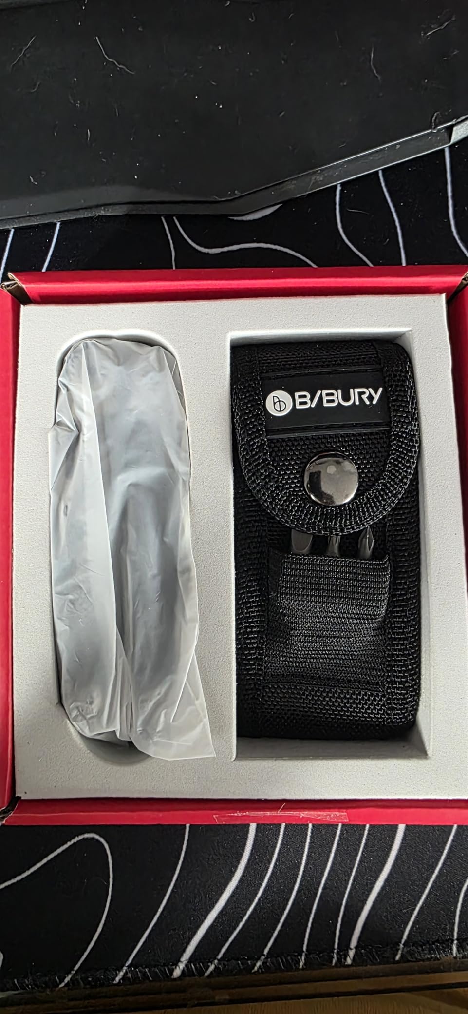 BIBURY 22-in-1 Titanium Plated Multitool Pliers with Scissors, Self-locking | Stainless Steel Foldable EDC Multi tools Pliers with Sheath for Outdoor Hunting Survival Camping Simple Repair customer photo 2