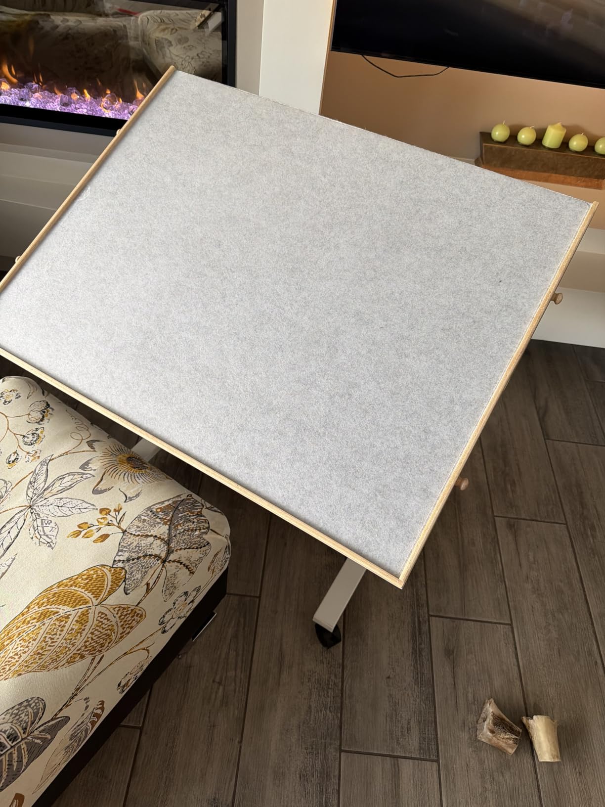 ropoda 1500 PCS Jigsaw Puzzle Table with Drawers and Single-Pedestal, 35