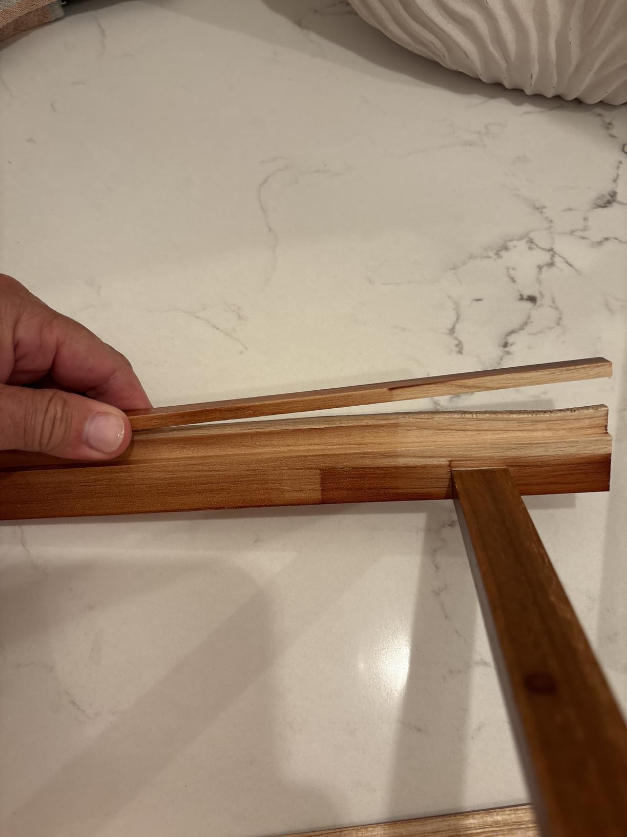 Bamboo Bathtub Tray, Brown Bath Caddy | Wine Glass Holder, Phone Dock, Book Stand, Hands Free Reading, Spa Relax Bath Accessory customer photo 1