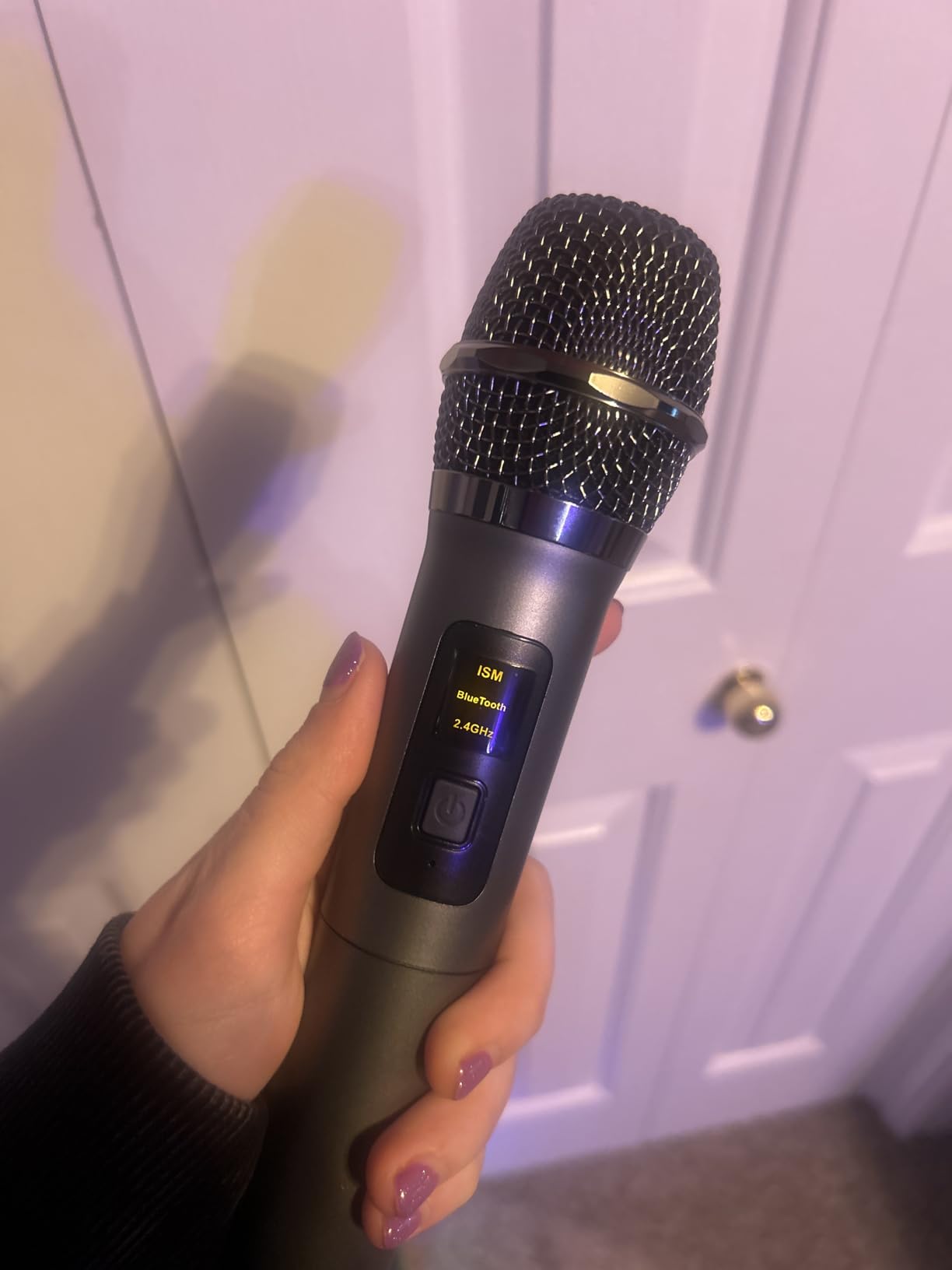 Karaoke Machine, 2 Wireless Rechargeable Microphones, 200W Speaker | Bluetooth 5.3, 20H playtime, LED lights, Portable, tablet holder and TWS for family karaoke, home parties and outdoor events customer photo 2