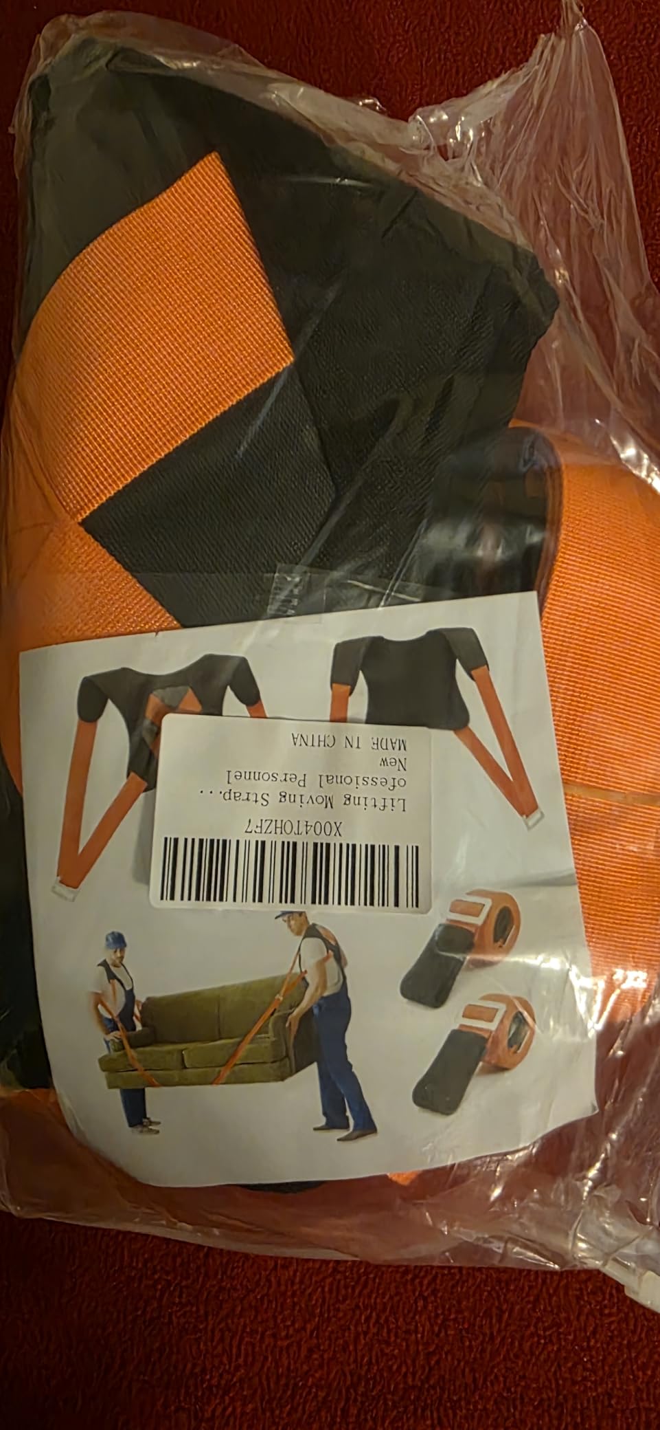 Lifting Moving Straps for Heavy Furniture with Shoulder Padded | 2-Person Lifting Moving System, Appliances, Heavy Objects, Easily and Safely as Professional Personnel customer photo 1