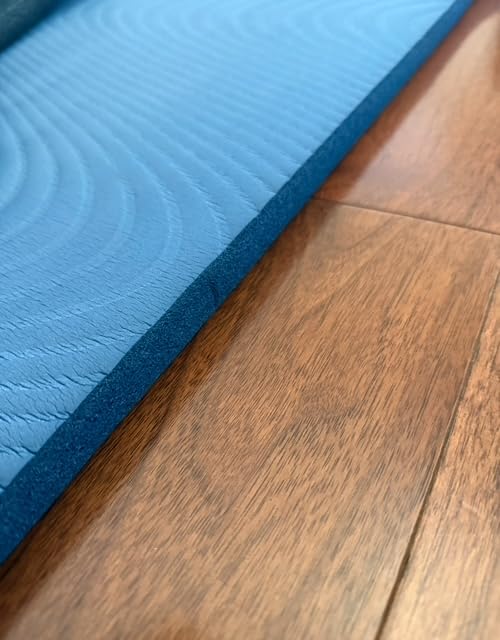 Tone Fitness 1-Inch Thick Yoga Mat | High-Density, Non-slip Exercise Mat with Carrying Strap for Yoga, Pilates, & Home Gym Workouts | Multiple Options customer photo 1