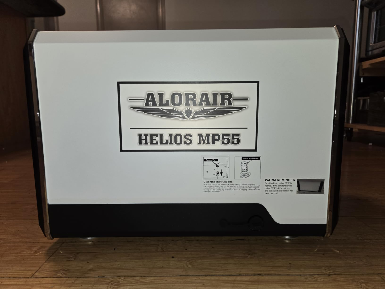 ALORAIR 70 Pints Crawl Space/Commercial Dehumidifier with Pump (Helios MP35) | Compact, Portable, Industry Water Damage Unit, Covers Up to 1,000 Sq. Ft., 6-Year Limited Warranty, for Basement, Garage customer photo 1
