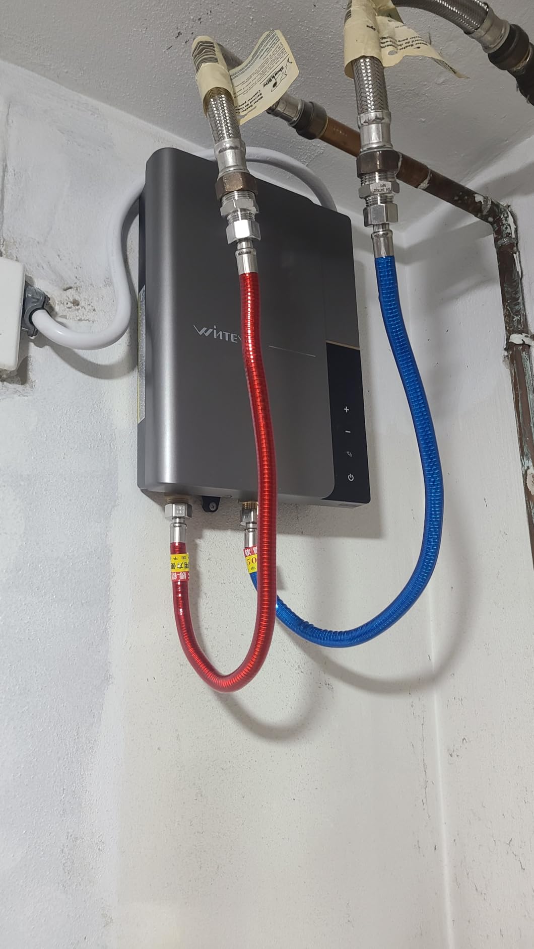 27kW 240V Tankless Water Heater Electric Whole House, Up to 6.3 GPM | Instant Endless Hot Water, ETL Certified, Whole House Use, Self-Modulating Energy Saving customer photo 2