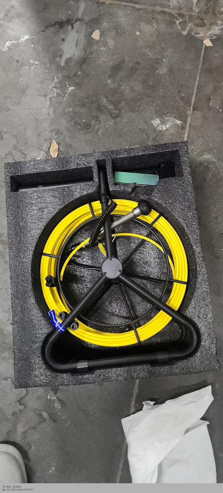 Sewer Camera 100FT, Sewer Pipe Inspection Camera,can Zoom in and Out, 5