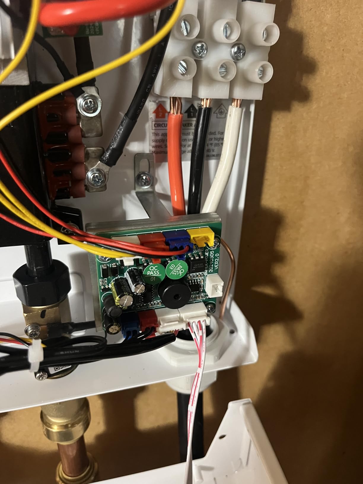 Orbek 14kW Electric Tankless Water Heater, 240V On Demand Heater, 3.38GPM customer photo 1