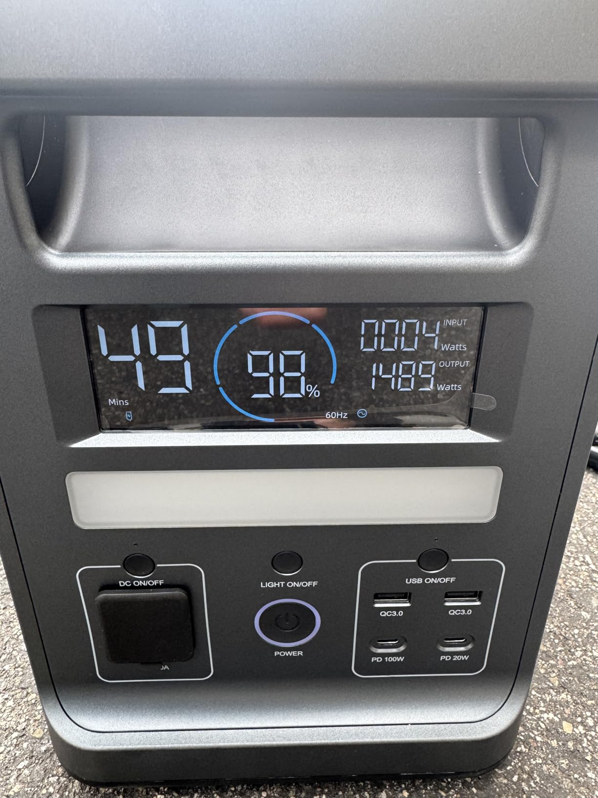 ABOK Ark2000 1536Wh 2000W Power Station with Asp200 200W Solar Panel | 8 Ports, LiFePO4, 10ms UPS, Expandable to 3072Wh/4608Wh - Solar Generator for Camping, RV, Home Backup customer photo 1