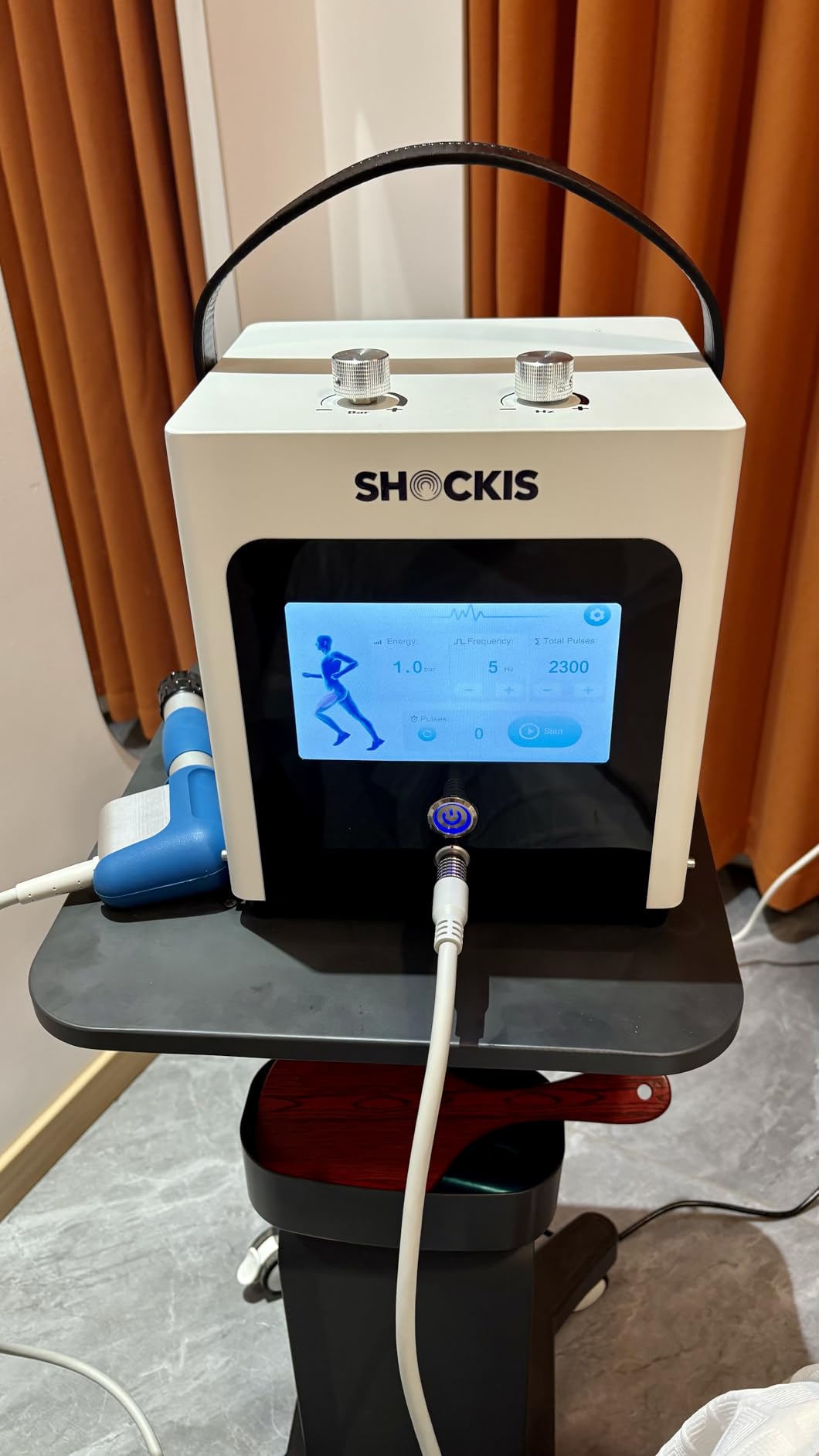 Portable Shockwave Therapy Machine FSA/HSA ESTW Machine Pain Relief Device | Clinical Grade, Joint/Muscle/Hip Pain Relief,FSA/HSA Eligible, Non-Invasive Shockwave Therapy customer photo 2