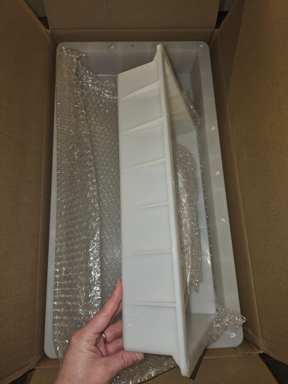 2Pcs Extra Large Reusable Epoxy Mold with Clamping System 23x11x3 inches 15.7x9.8 inches Rectangles Epoxy Resin Molds for River Table, Coffee Side Table, Cutting Board, Charcuterie Board, Art Panel customer photo 2