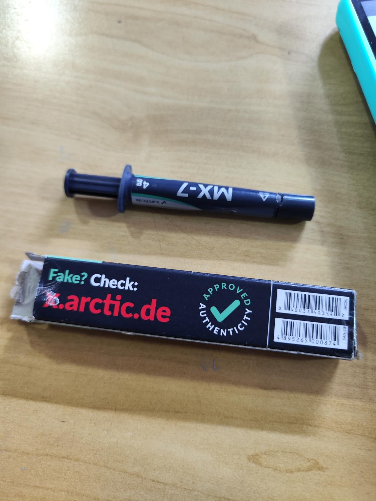 ARCTIC MX-7 (4 g) - Ultimate Performance Thermal Paste, Long Durability customer photo 2