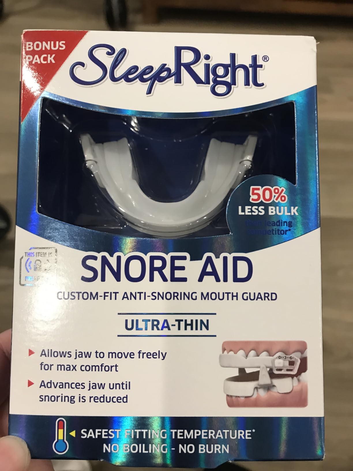 SleepRight Snore Aid Plus Nasal Breathe Aid - FDA Cleared for Snoring - Anti-Snoring Device - Snore Stopper for Men and Women - Effective Snore Reducing Aid that Works customer photo 2