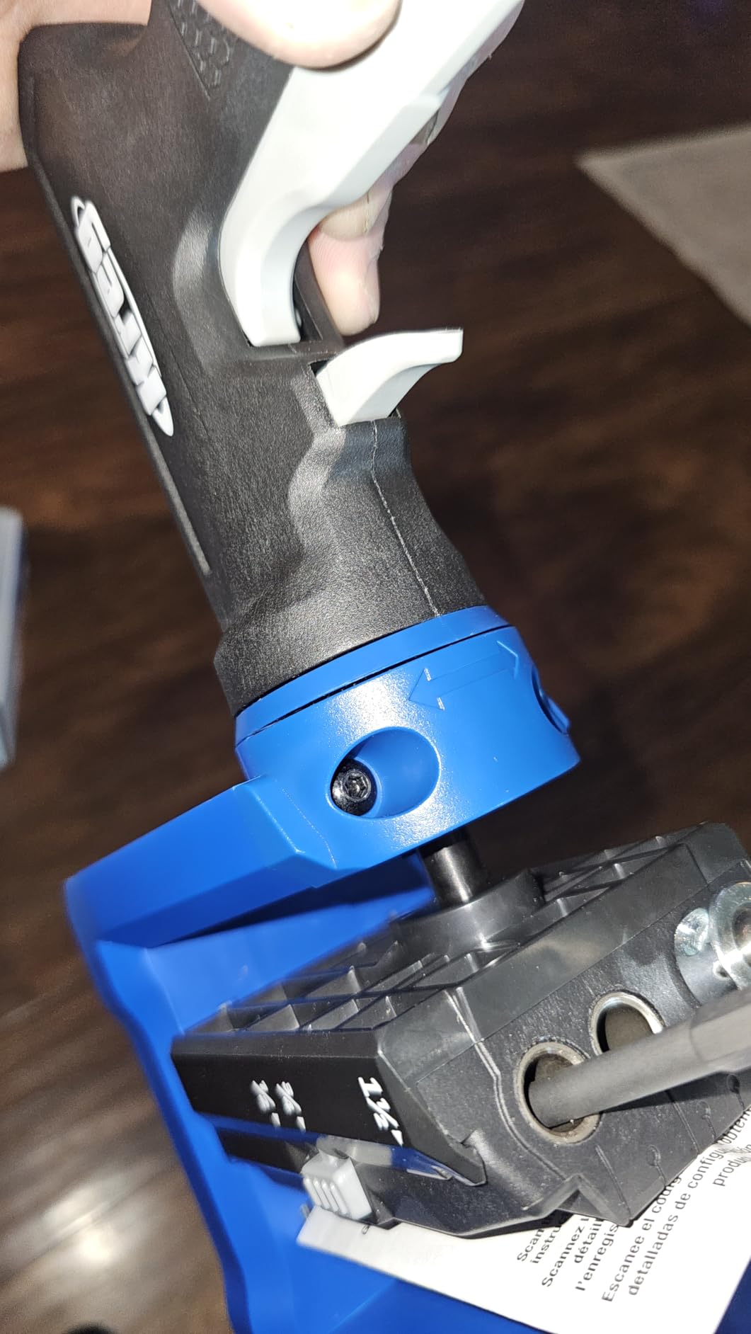 Kreg Pocket-Hole Jig 520PRO - Easy Clamping & Adjusting - 360 Rotating Handle - 260 Screws - For Materials 1/2