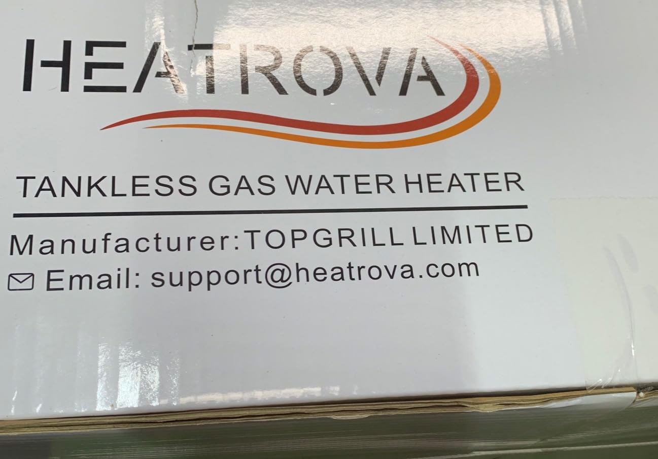 Natural Gas Tankless Water Heater Indoor, HeatRova 4.3 GPM 102,000 BTU, Instant Hot Water, Constant Temperature, Pure Copper Heat Exchanger, 3/4