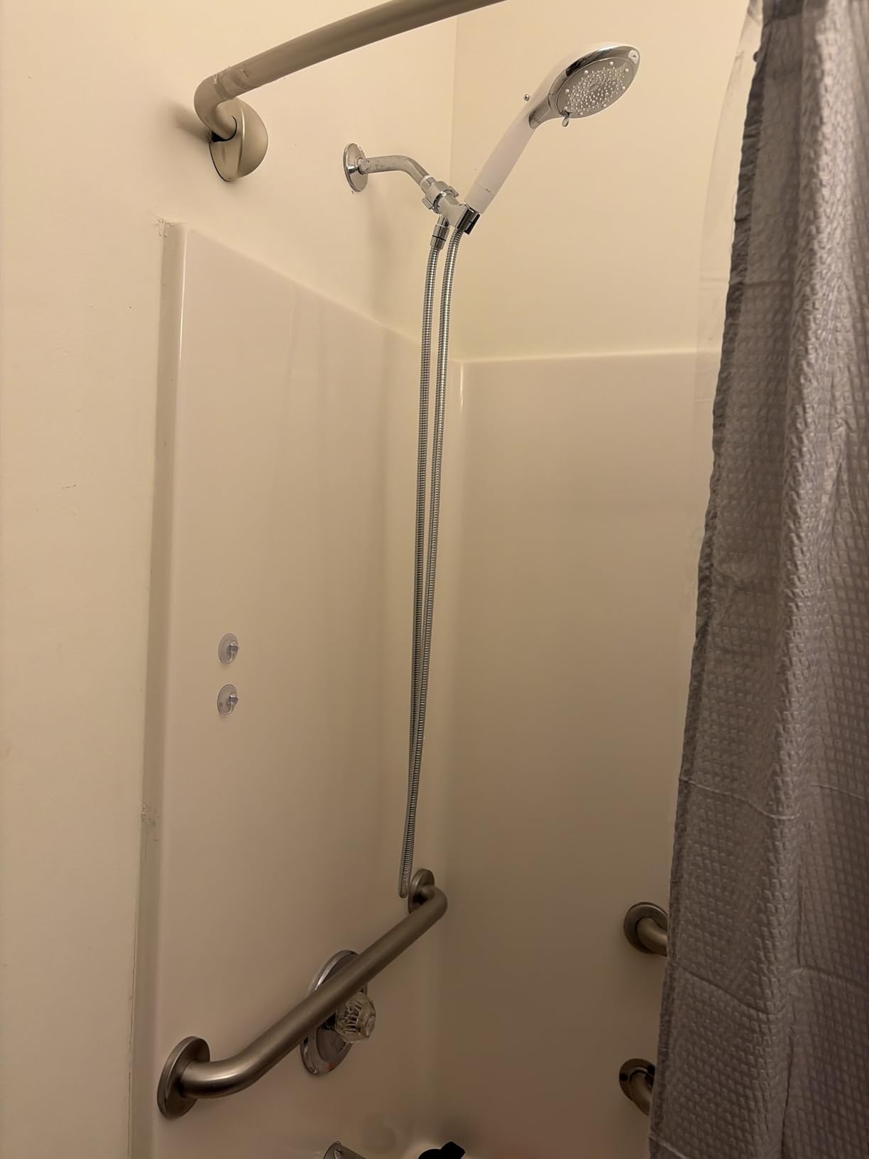 FASDUNT Filtered Shower Head with Handheld, High Pressure 8 Sprays, Chrome | 80