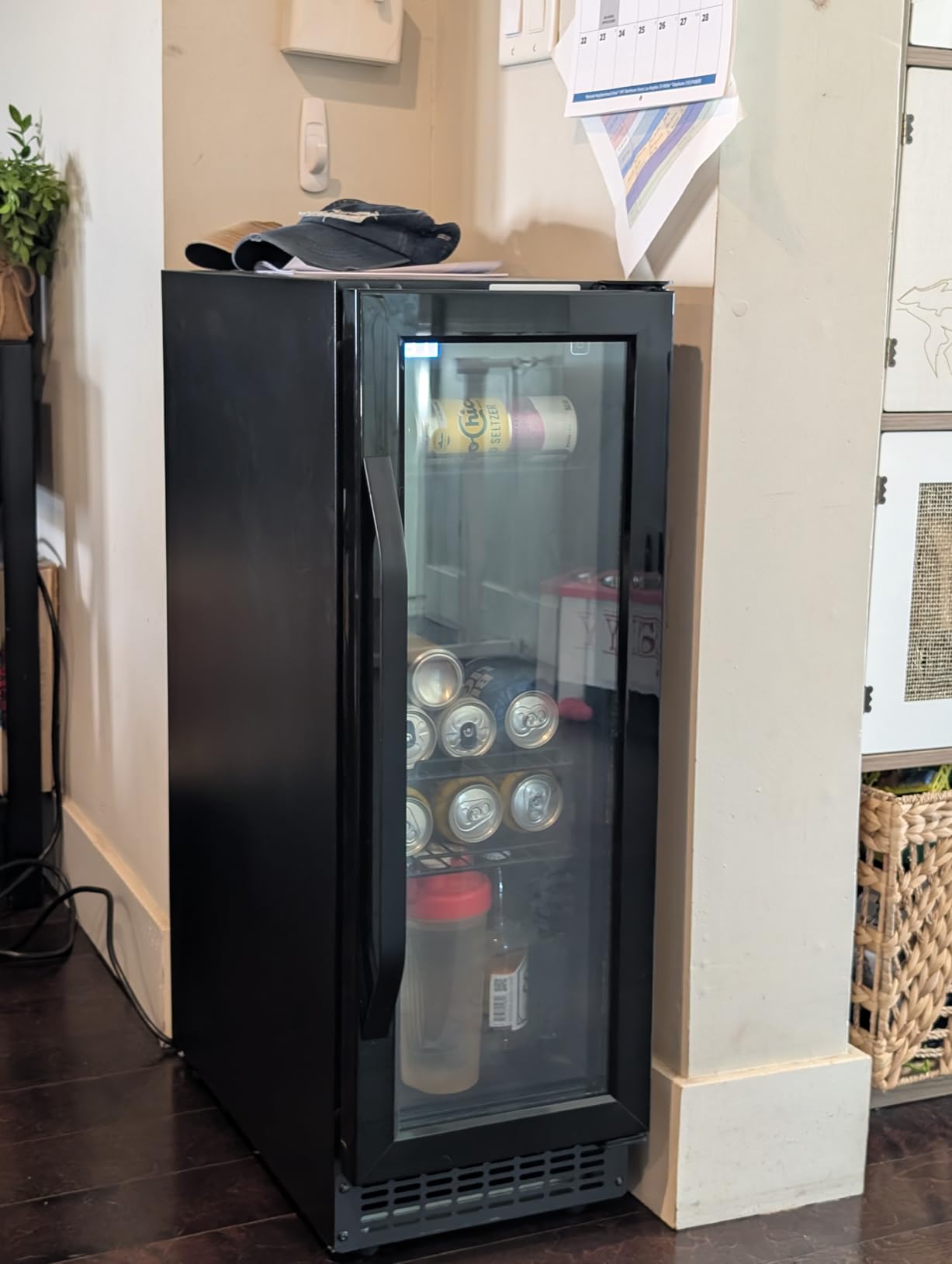 180 Cans Outdoor Beverage Refrigerator Under Counter Built-in, 5.3Cu.ft Beverage Refrigerators with Stainless Door, 24 Inch Drink Refrigerator Beverage Fridge for Office Bedroom Garage customer photo 2