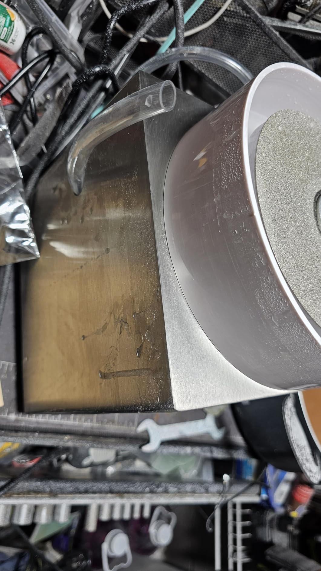 6'' Flat Lapidary Machine Variable Speed Lapidary Equipment | 2800RPM Cabbing Machine, 180W Gem Stone Rock Grinding and Polishing Machine customer photo 1