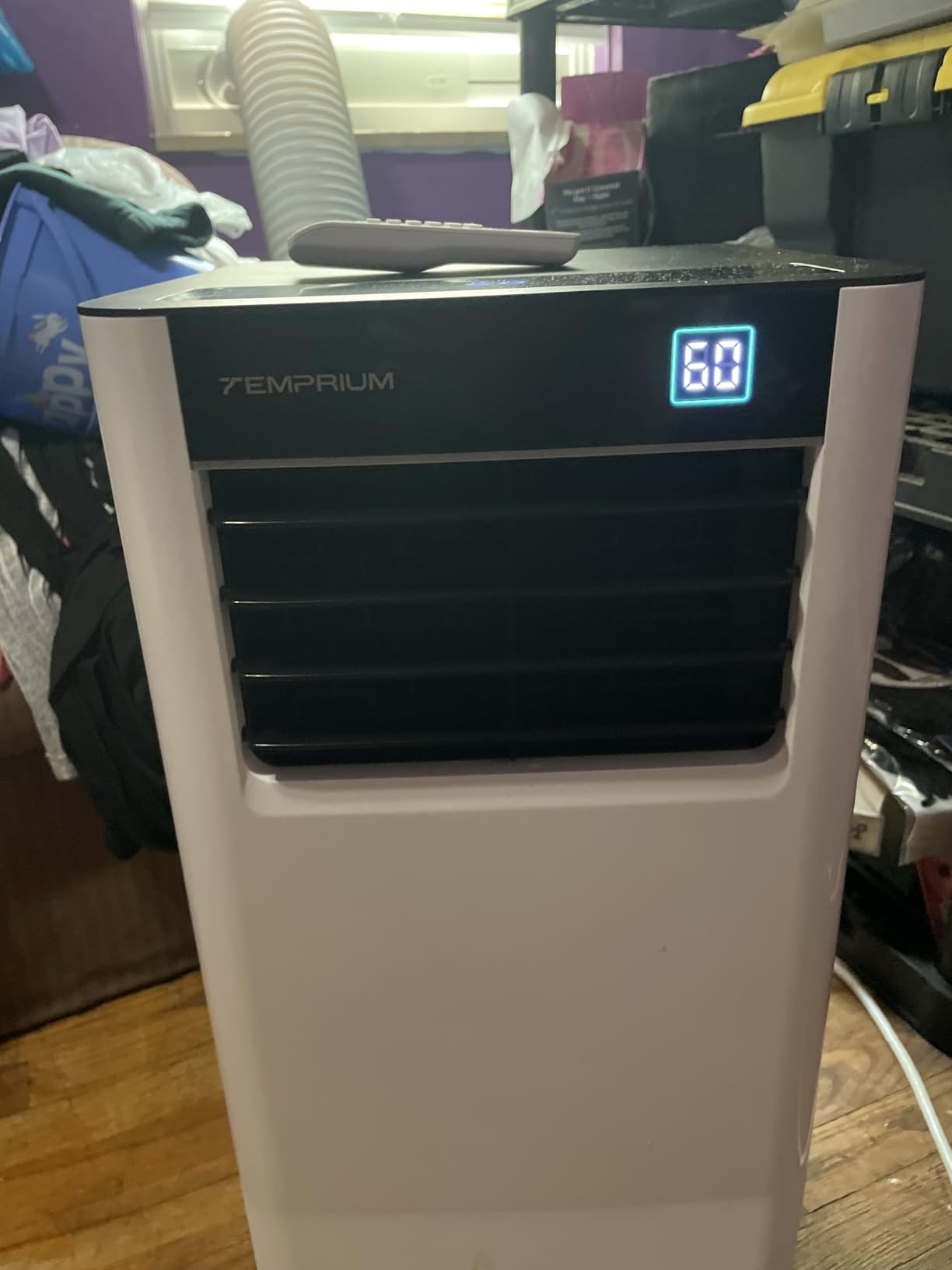 8000 BTU Portable Air Conditioner Cools up to 350 Sq.Ft., Smart Portable AC Unit with App/Voice/Remote Control, 4-in-1 Quiet AC Unit with Cool, Dry, Fan, Sleep Modes, 24H Timer, Window Kits customer photo 2