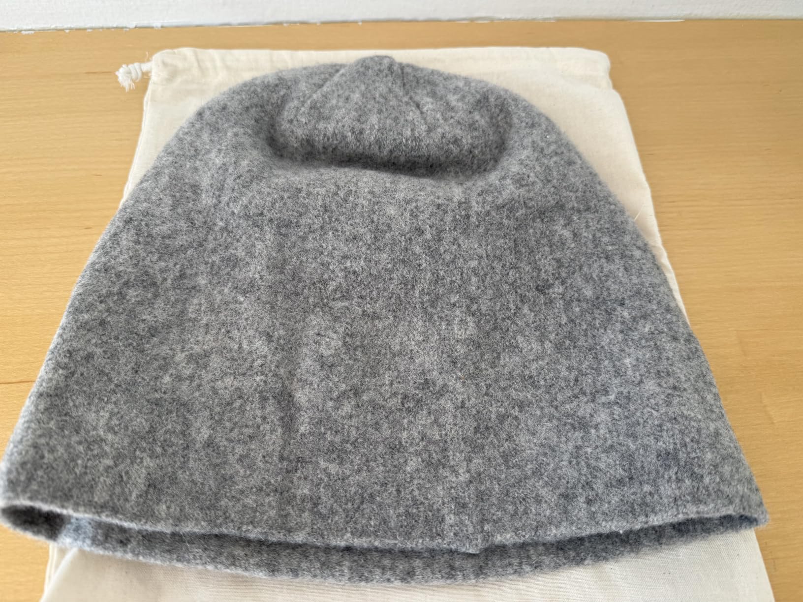 Sauna Hat - Natural Merino Wool Sauna Accessory for Heat Protection - Eco-Friendly, Lightweight & Durable customer photo 1