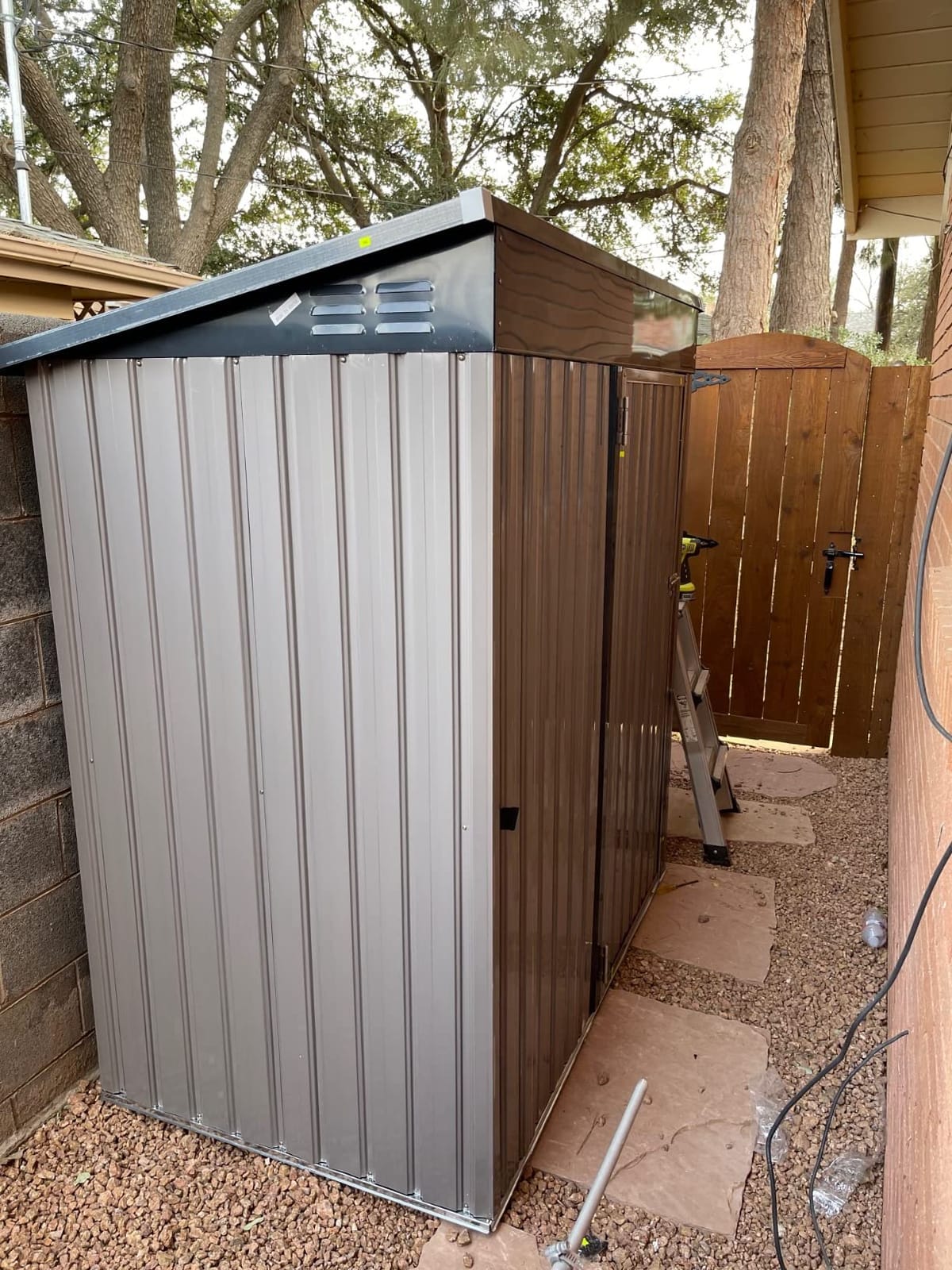 U-MAX Resin Outdoor Storage Cabinet, 70