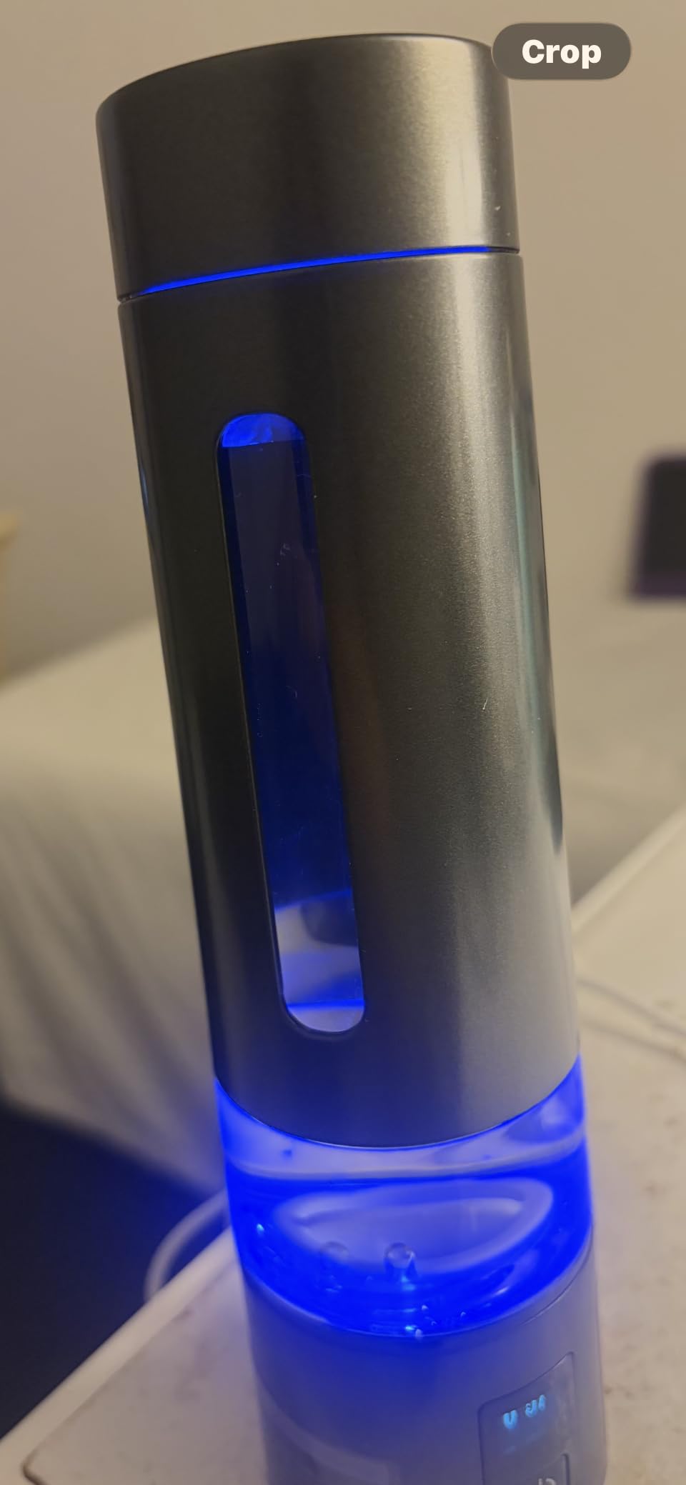 PUREPEBRIX Hydrogen Water Bottle Generator - 9060 PPB Molecular Hydrogen | SPE/PEM Tech, 12-Hour Retention, IHSA & H2 Analytics Certified, Portable for Gym, Office & Travel (Black) customer photo 1