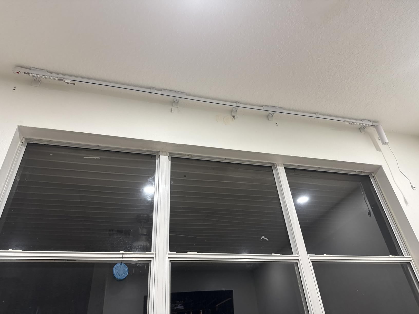 Electric Curtain Tracks | Matter over WiFi Electric Track, Smart Curtains Motorized Opener Curtains Rod with Remote Control-118-142