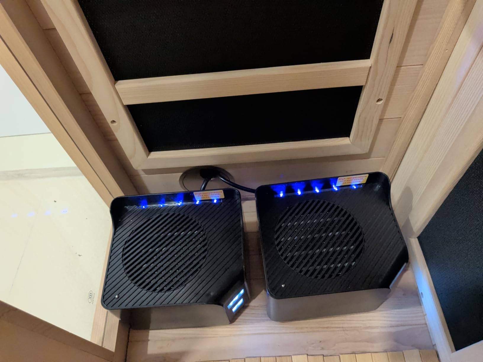 ZONEMEL Portable Dry Hot Air Heater, 1500W Electric Dry Heater for Portable Sauna customer photo 1