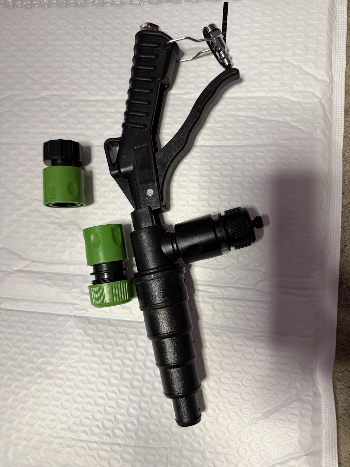 Coolant Flush Gun, Lever Action Heater Core Flush Kit, Coolant Flush Kit for Automotive Coolant Flush, Air and Water Radiator Flush Kit with Nozzles for 19-40mm Hoses customer photo 2