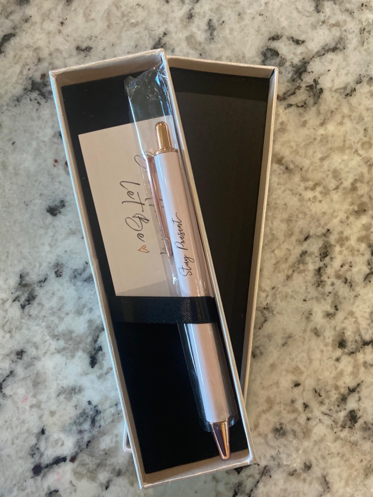 MESMOS 3pcs High End Luxury Congratulations Gifts for Women, Job Promotion Gifts for Women, Thank You Gift for Teacher, Employees, Coworkers, Mentors & Managers German-Ink & 1mm Swiss-Tip Luxury Pen. customer photo 2