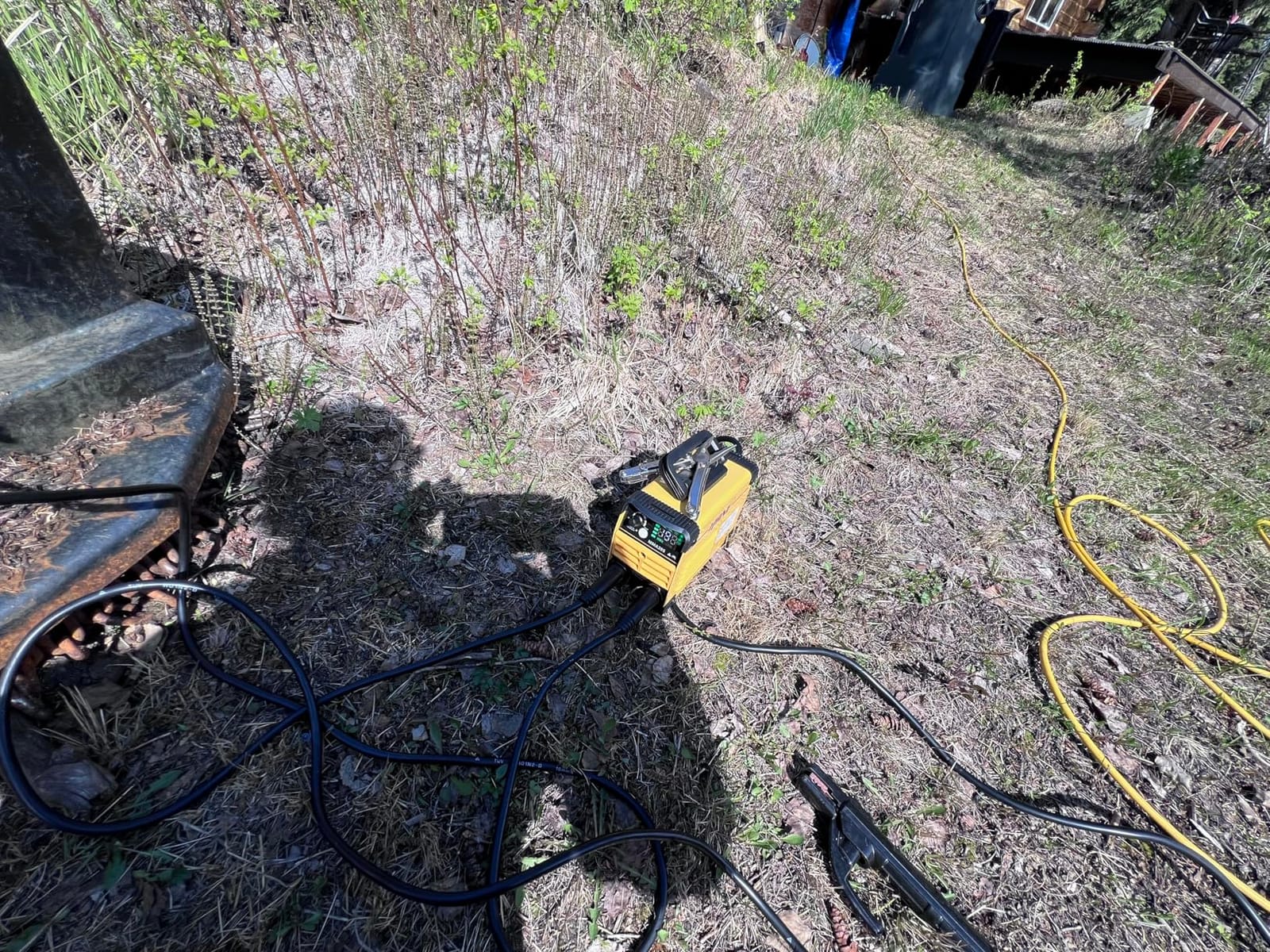 HONE Stick Welder 110v, Upgraded 205Amp Mini Welding Machine with Lift Tig Welding, IGBT Inverter Arc Welder Machine 110v with Hot Start Arc Force Anti-Stick VRD for 1/16